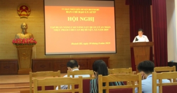 Quảng Ninh: Tập huấn nâng cao năng lực quản lý nhà nước về an toàn thực phẩm tại huyện Hoành Bồ