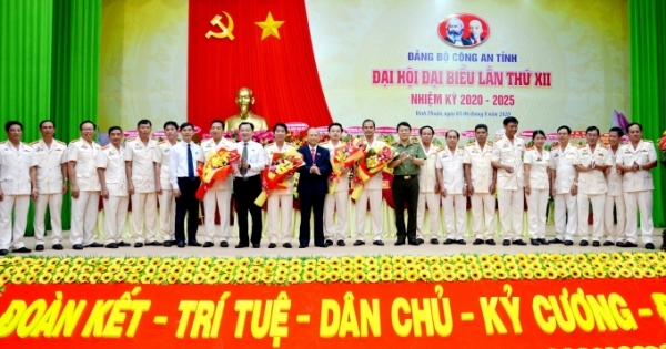 Đại tá Trần Văn Toản được bầu giữ chức vụ Bí thư Đảng ủy Công an tỉnh Bình Thuận