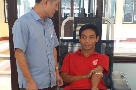 Anh thợ hồ 43 lần hiến máu cứu người ở Quảng Trị