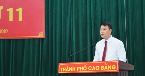 Ông Nguyễn Quốc Trung được bầu giữ chức Chủ tịch UBND TP Cao Bằng