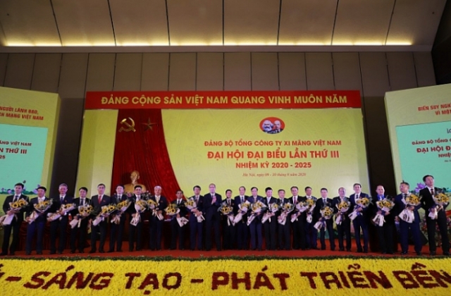 Đại hội Đảng bộ Tổng Công ty Xi măng Việt Nam lần thứ III thành công tốt đẹp