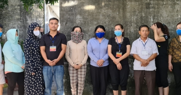 Hà Tĩnh: Đánh sập đường dây lô đề tại TP Hà Tĩnh, bắt giữ 11 đối tượng