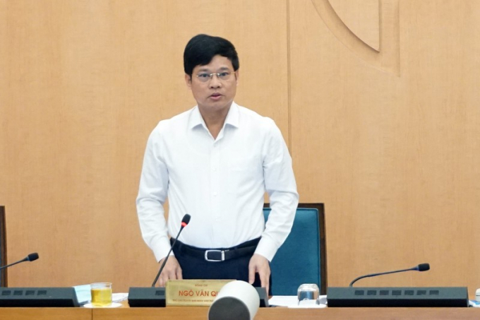 Phó Chủ tịch UBND thành phố Ngô Văn Quý kết luận phiên họp