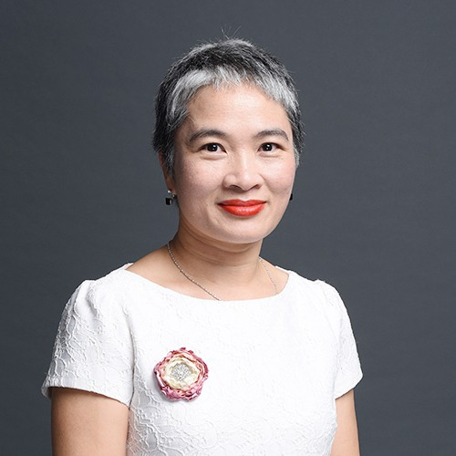 Chị Khuất Thị Hải Oanh, Giám đốc SCDI, người khởi xướng dự án “Mỗi ngày một quả trứng”.