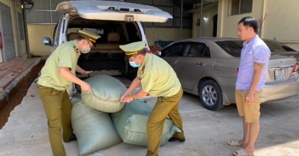 Thu giữ hàng trăm kg dược liệu thuốc bắc không rõ nguồn gốc tại Lạng Sơn