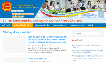 Cục thuế Thành phố Hồ Chí Minh: Ước thu ngân sách nhà nước tháng 8/2020 được 13.504 tỷ đồng