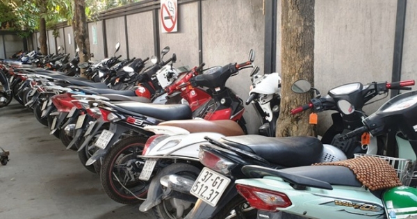 Công an phường Phú Diễn, Hà Nội thông báo tìm chủ sở hữu xe máy