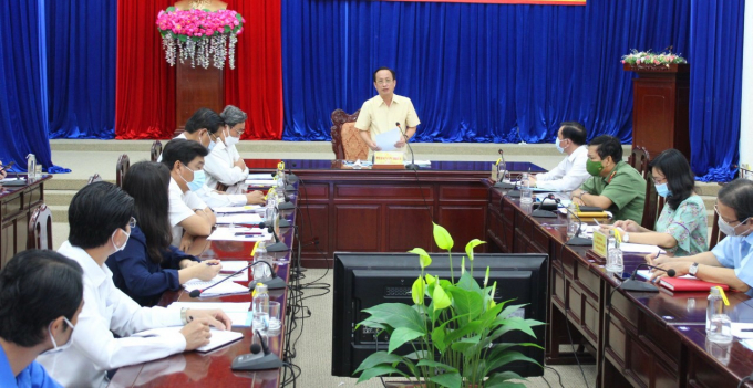 Chủ tịch UBND tỉnh Bạc Liêu Phạm Văn Thiều yêu cầu phải kiểm soát các chốt chặt chẻ, tất cả các ca bệnh đều từ vùng dịch về.