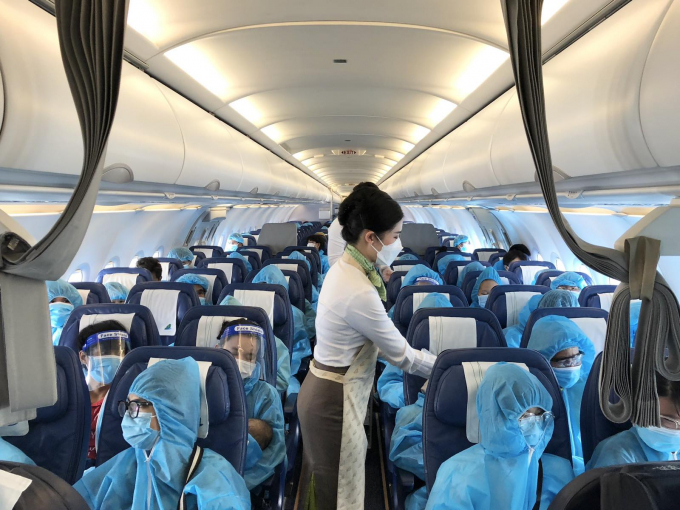 Bamboo Airways đã triển khai nhiều chuyến bay đặc biệt chở công dân về Bình Định, Gia Lai… từ 20/7