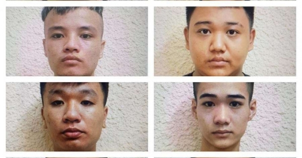 Hà Nội: Bắt 8 thanh niên vác hung khí lạng lách, đánh võng gây náo loạn đường phố