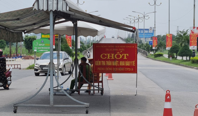 Quảng Ninh: Tạm dừng tiếp nhận người và phương tiện qua nhiều chốt kiểm dịch trọng điểm