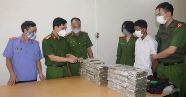 Điện Biên: Phá chuyên án ma tuý "khủng" thu 98 bánh heroin