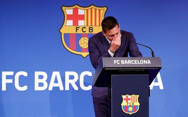 [Live]: Lionel Messi tổ chức họp báo chia tay Barcelona
