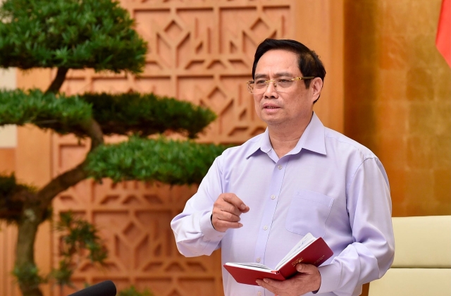 Thủ tướng Phạm Minh Chính chủ trì Phiên họp Chính phủ chuyên đề về pháp luật