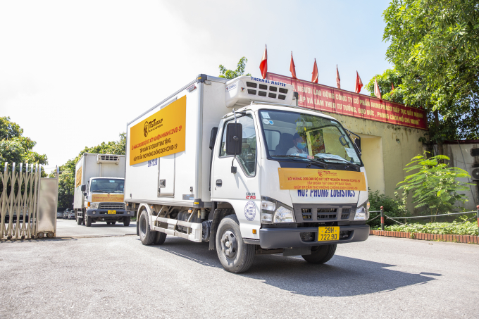 T&amp;amp;T Group vận chuyển tới Cần Thơ trong ngày 14/8 nhằm kịp thời hỗ trợ địa phương trong công tác xét nghiệm tầm soát COVID-19.