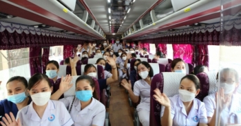 152 cán bộ y tế Hà Tĩnh hỗ trợ Nghệ An “đánh” Covid-19