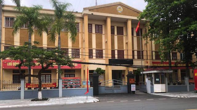 Trụ sở Công an quận Đồ Sơn nơi xảy ra sự việc nhận tiền chạy án để bỏ qua vi phạm.