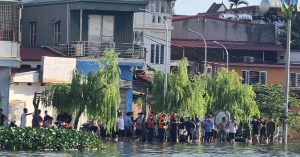 Hải Phòng: 2 chị em ruột đuối nước thương tâm sau trận mưa lớn lịch sử