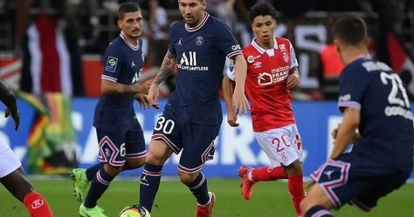 Messi ra sân lần đầu, Mbappe tỏa sáng giúp PSG thắng dễ Reims