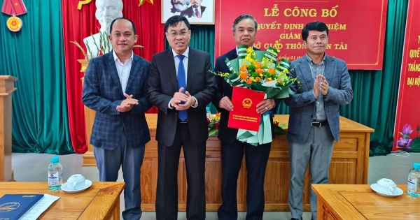 Sở Giao thông Vận tải Lâm Đồng có tân Giám đốc sở