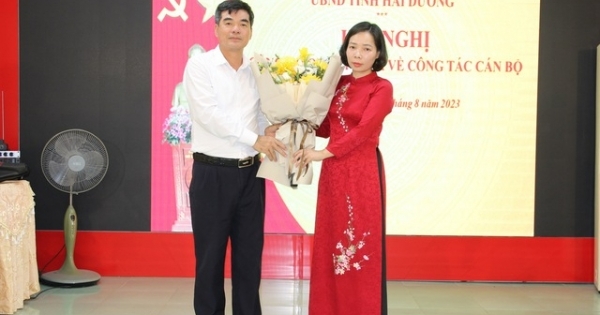 Bà Sái Thị Yến làm Giám đốc Sở Nội vụ tỉnh Hải Dương