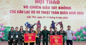 Bộ CHQS tỉnh Đồng Nai giành giải Nhì hội thao Võ chiến đấu tay không toàn quân