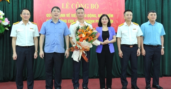 Ông Vũ Mạnh Cường giữ chức vụ Cục trưởng Cục Thuế thành phố Hà Nội