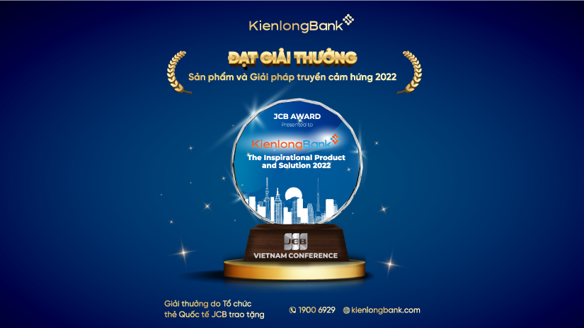 KienlongBank được vinh danh ở hạng mục “Sản phẩm và giải pháp truyền cảm hứng 2022”