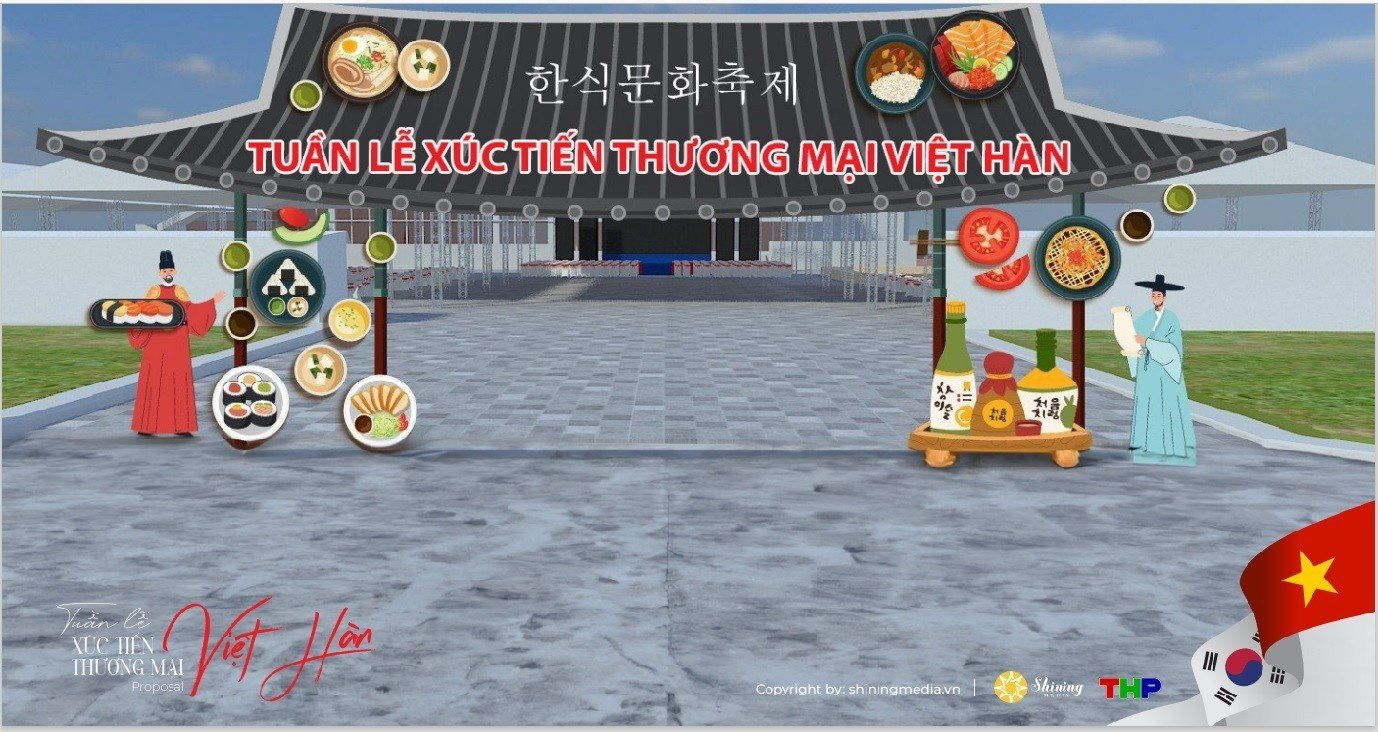 Tuần lễ xúc tiến thương mại Việt Hàn diểna từ ngày 1/9-10/9.