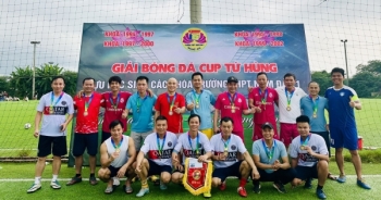Hà Nội: Lần đầu tổ chức thành công giải bóng đá cựu học sinh các khóa quê hương Bác Hồ