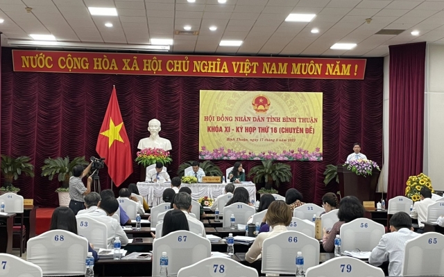 HĐND tỉnh Bình Thuận phê nhiều duyệt dự án đầu tư công
