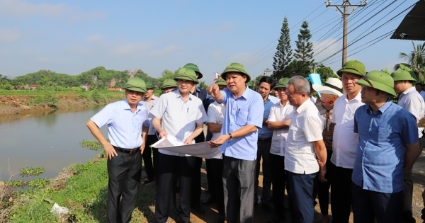 Chủ tịch tỉnh Thanh Hoá yêu cầu xây dựng phương án đảm bảo cho các tuyến đê trong mùa mưa lũ năm 2023