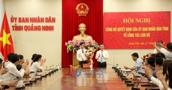 Trưởng Ban Dân tộc tỉnh Quảng Ninh được điều động, bổ nhiệm Trưởng Ban quản lý Vịnh Hạ Long