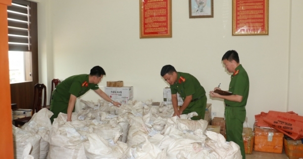 Nghệ An: Bắt giữ vụ vận chuyển hơn 4,5 tấn lâm sản trái phép