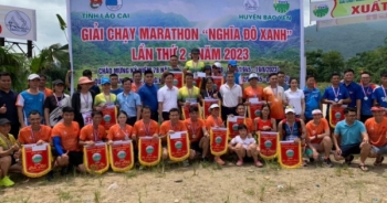 lao cai khai mac giai chay marathon nghia do xanh lan thu 2 nam 2023