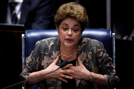 B&agrave; Dilma Rousseff bị phế truất. (Ảnh: Reuters)