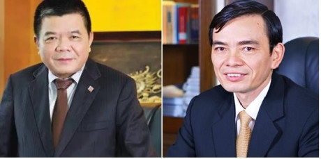 &Ocirc;ng Trần Anh Tuấn (phải) sẽ kế nhiệm chức vụ chủ tịch HĐQT ng&acirc;n h&agrave;ng BIDV từ ng&agrave;y 1/9/2016