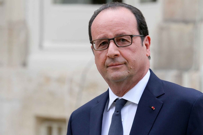 Tổng thống Ph&aacute;p Francois Hollande. Nguồn ảnh: www.20minutes.fr