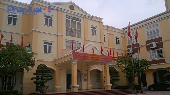 Trụ sở UBND phường Ngọc L&acirc;m, Long Bi&ecirc;n, H&agrave; Nội.
