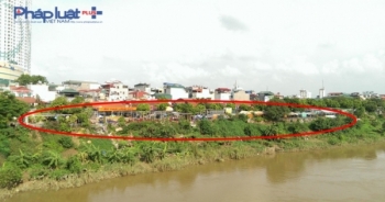 Hà Nội: Hàng loạt công trình vi phạm hành lang đê Sông Hồng