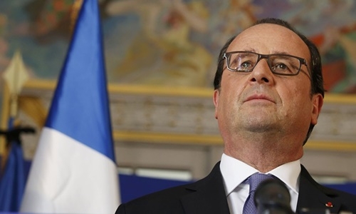 Tổng thống Ph&aacute;p Francois Hollande. (Ảnh:&nbsp;Reuters)