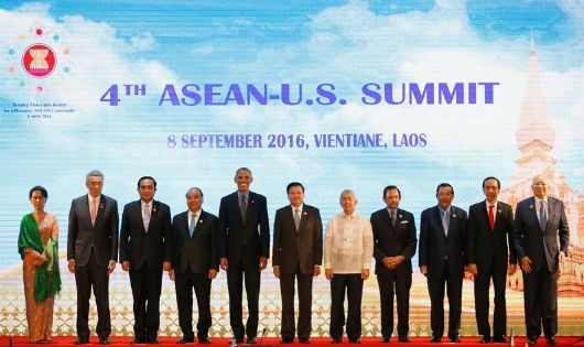 Thủ tướng Nguyễn Xu&acirc;n Ph&uacute;c v&agrave; c&aacute;c l&atilde;nh đạo tại Hội nghị Cấp cao ASEAN &ndash; Hoa Kỳ. (Ảnh: Reuters)