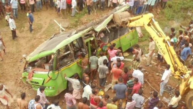 Trước đ&oacute; v&agrave;o th&aacute;ng 6, 1 vụ rơi xe bus tại bang Odisha cũng đ&atilde; khiến 23 người thiệt mạng. (Ảnh: ANI)