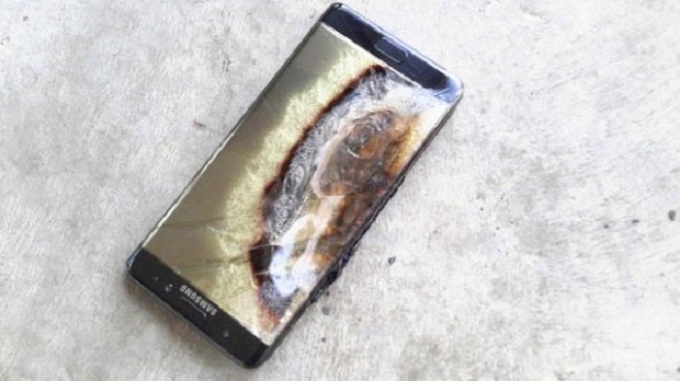 Galaxy Note7 ở &Uacute;c ph&aacute;t nổ