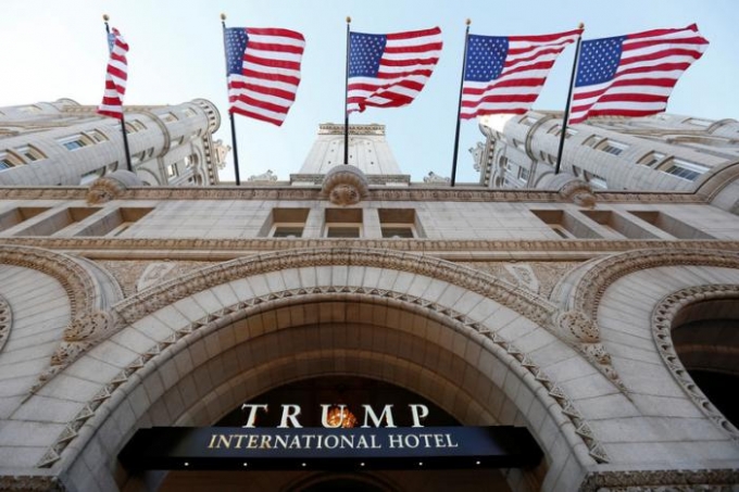 Kh&aacute;ch sạn Quốc tế Trump. (Ảnh: Reuters)