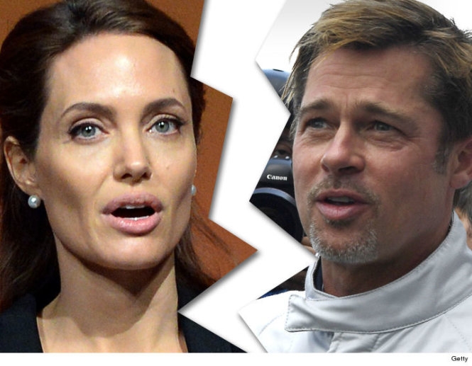 Sự tan vỡ của cặp đ&ocirc;i Angelina Jolie - Brad Pitt. (Ảnh: Getty)