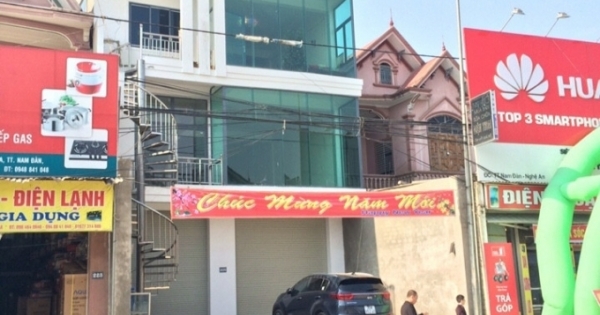 Cho thuê nhà mặt tiền tại trung tâm huyện Nam Đàn, Nghệ An