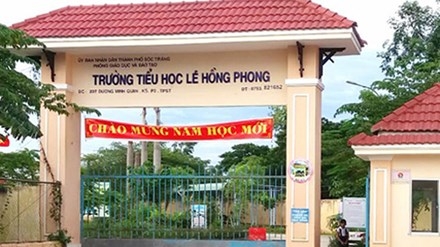 Trường Tiểu học L&ecirc; Hồng Phong c&oacute; nhiều học sinh lớp 3 nhưng kh&ocirc;ng biết đọc. Ảnh:&nbsp;Ph&uacute;c Hưng.