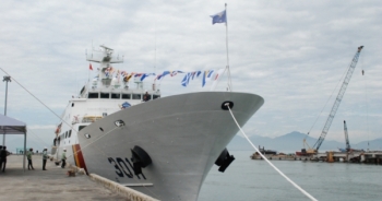 Cận cảnh tàu huấn luyện Badaro của Hàn Quốc tại Đà Nẵng