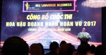 TP HCM: Nhiều dấu hiệu mập mờ tại buổi công bố cuộc thi “Hoa hậu doanh nhân hoàn vũ 2017”